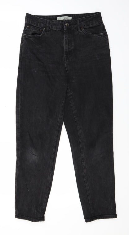 Mens UK Size 26 Topshop Regular Fit Tapered Beige Jeans