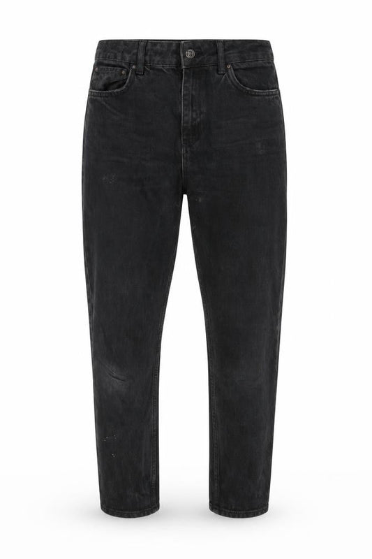 Topshop Womens Beige  Denim Tapered Jeans Size 26 L26 in