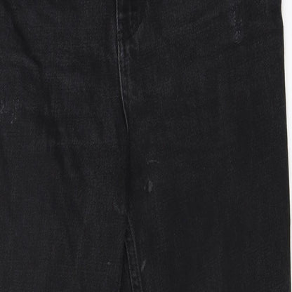 Mens UK Size 26 Topshop Regular Fit Tapered Beige Jeans