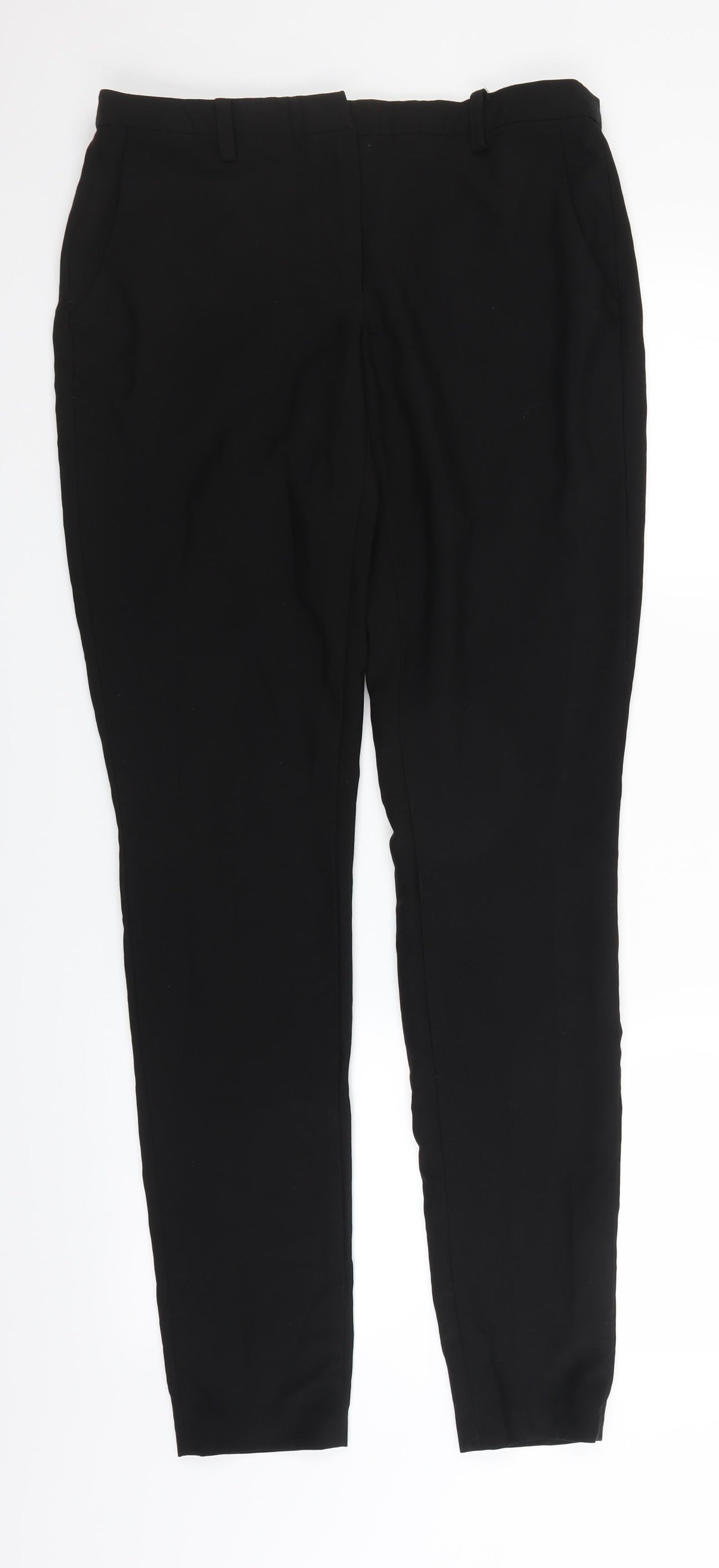 Womens UK Size S VILA Regular Black Suit Trousers