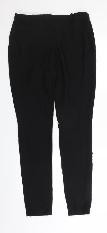 Womens UK Size S VILA Regular Black Suit Trousers