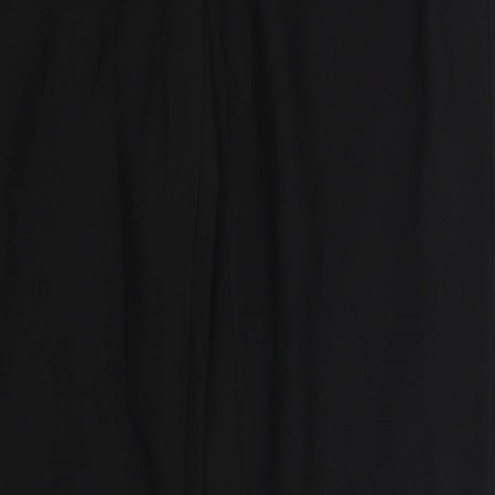 Womens UK Size S VILA Regular Black Suit Trousers