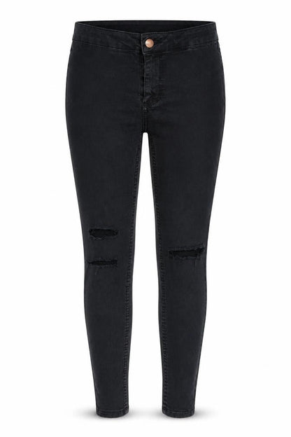 Womens UK Size 10 NEXT Extra-Slim Fit Jegging Black Jeans