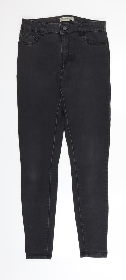 Primark Womens Black  Denim Jegging Jeans Size 10 L28 in