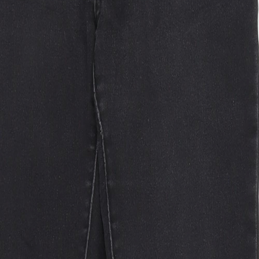Primark Womens Black  Denim Jegging Jeans Size 10 L28 in