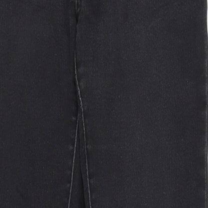 Primark Womens Black  Denim Jegging Jeans Size 10 L28 in