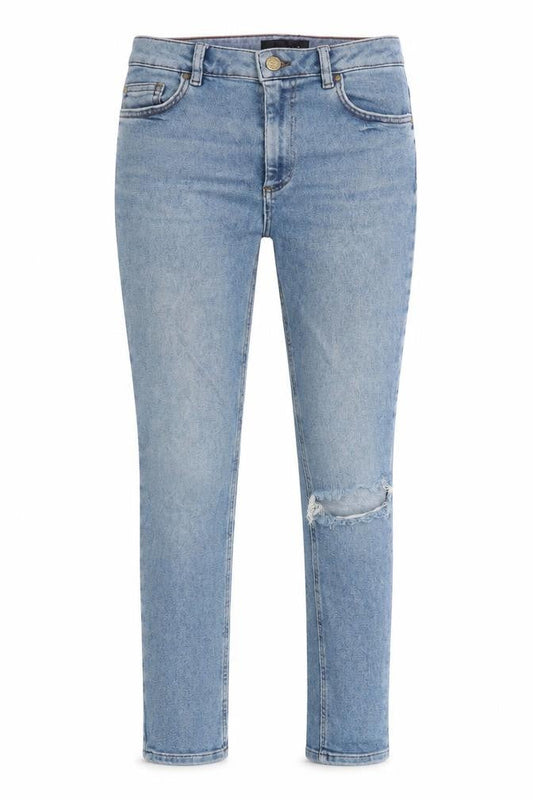Womens UK Size 29 in Cubus Regular Fit Straight Blue Jeans