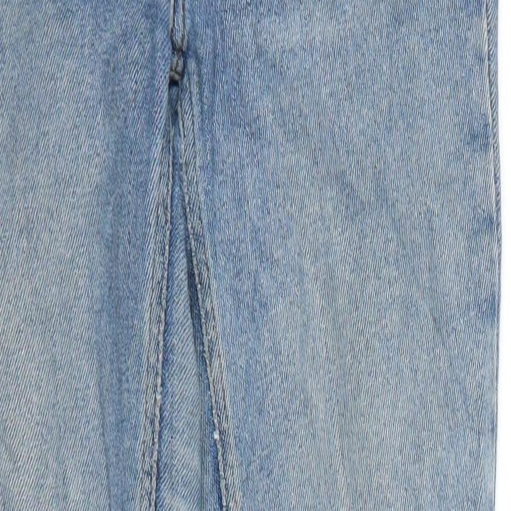 Cubus Womens Blue  Denim Straight Jeans Size 29 in L27 in - stretch denim