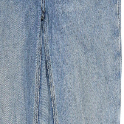 Cubus Womens Blue  Denim Straight Jeans Size 29 in L27 in - stretch denim