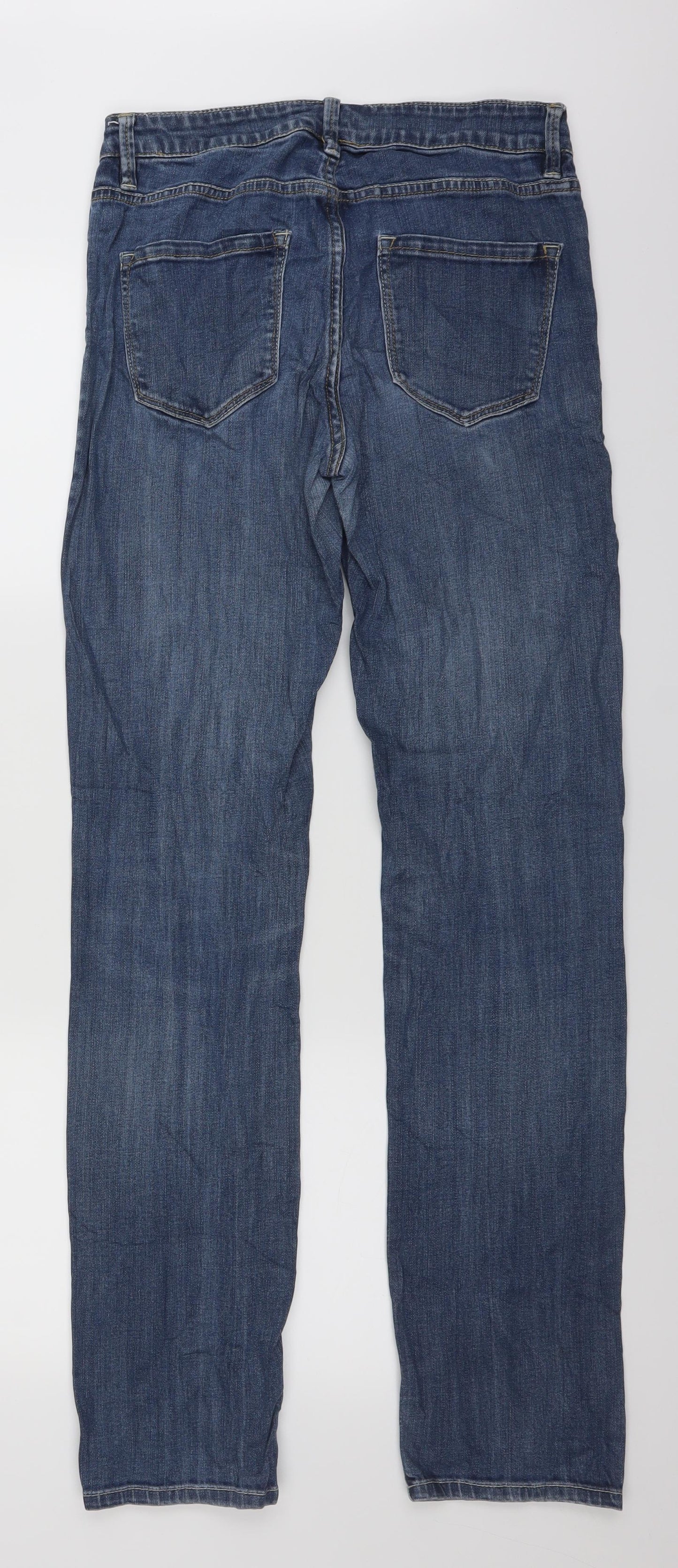 Va Vite Womens Blue  Denim Straight Jeans Size 29 in L31 in