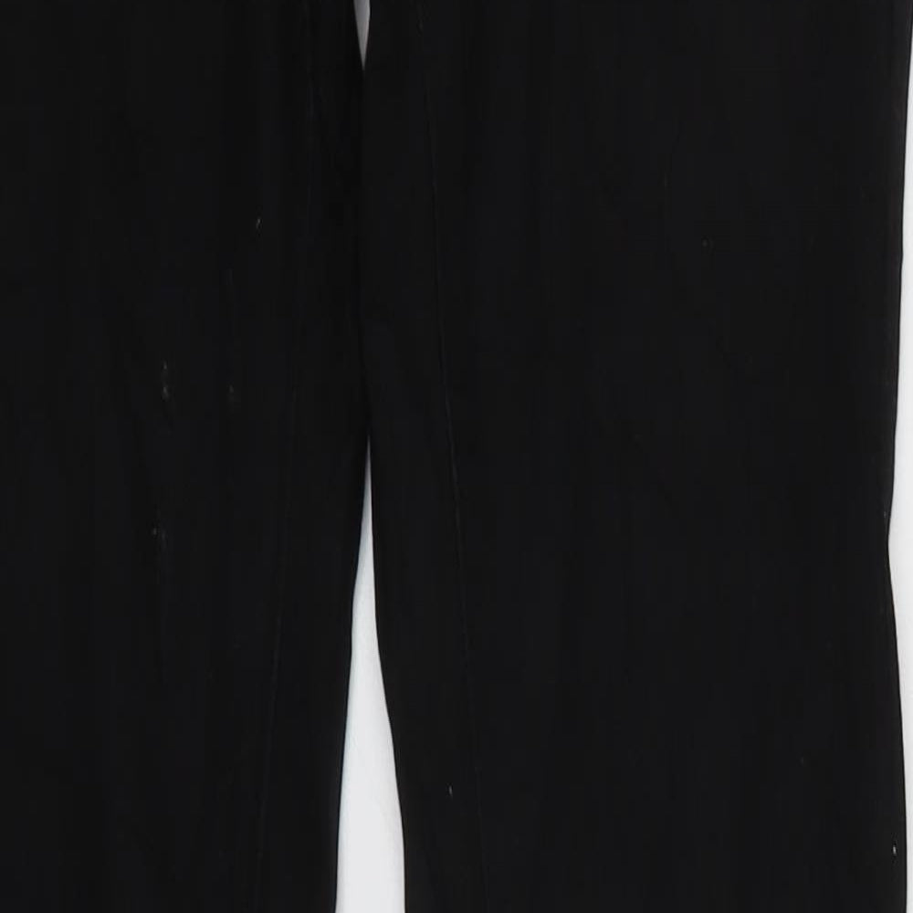 Dzire Womens Black  Denim Straight Jeans Size 27 in L30 in