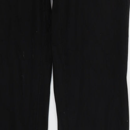 Dzire Womens Black  Denim Straight Jeans Size 27 in L30 in
