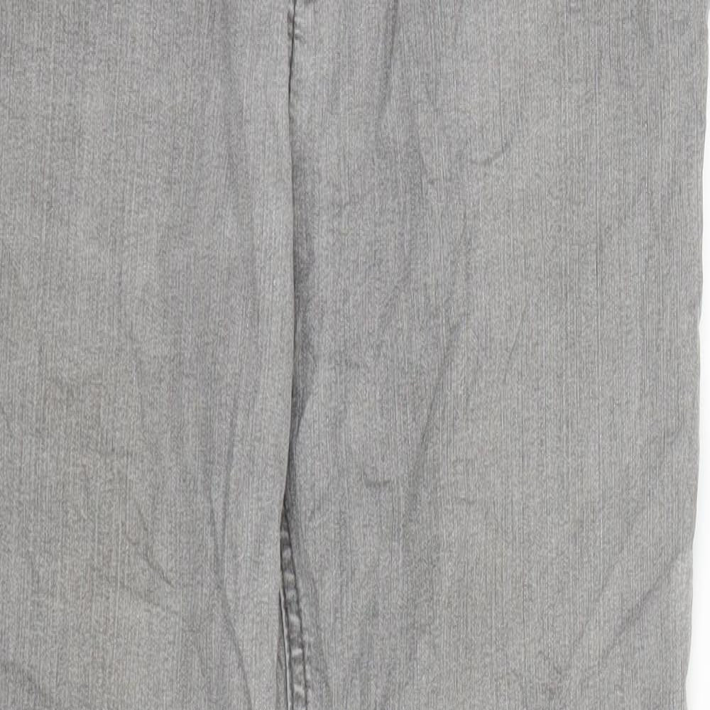 Womens UK Size 12 Stooker Regular Fit Straight Grey Jeans