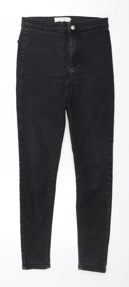 Topshop Womens Black  Denim Jegging Jeans Size 28 in L28 in