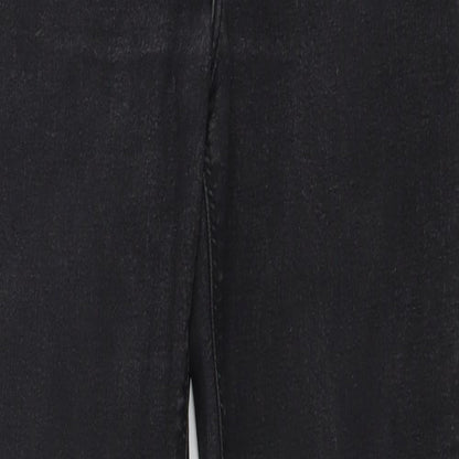 Topshop Womens Black  Denim Jegging Jeans Size 28 in L28 in