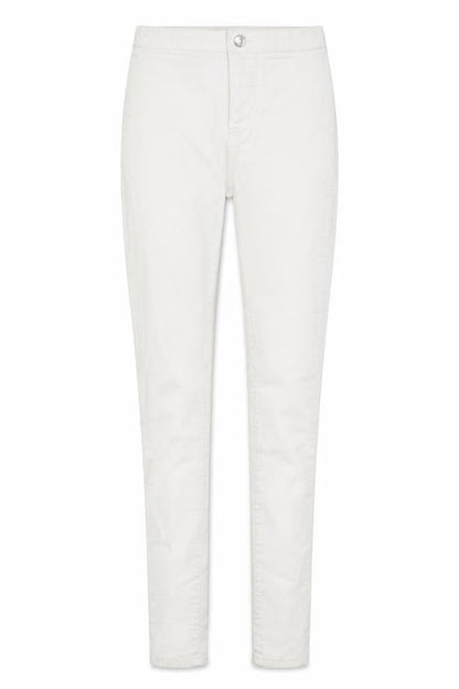 Womens UK Size 8 Denim & Co. Regular Fit Skinny White Jeans