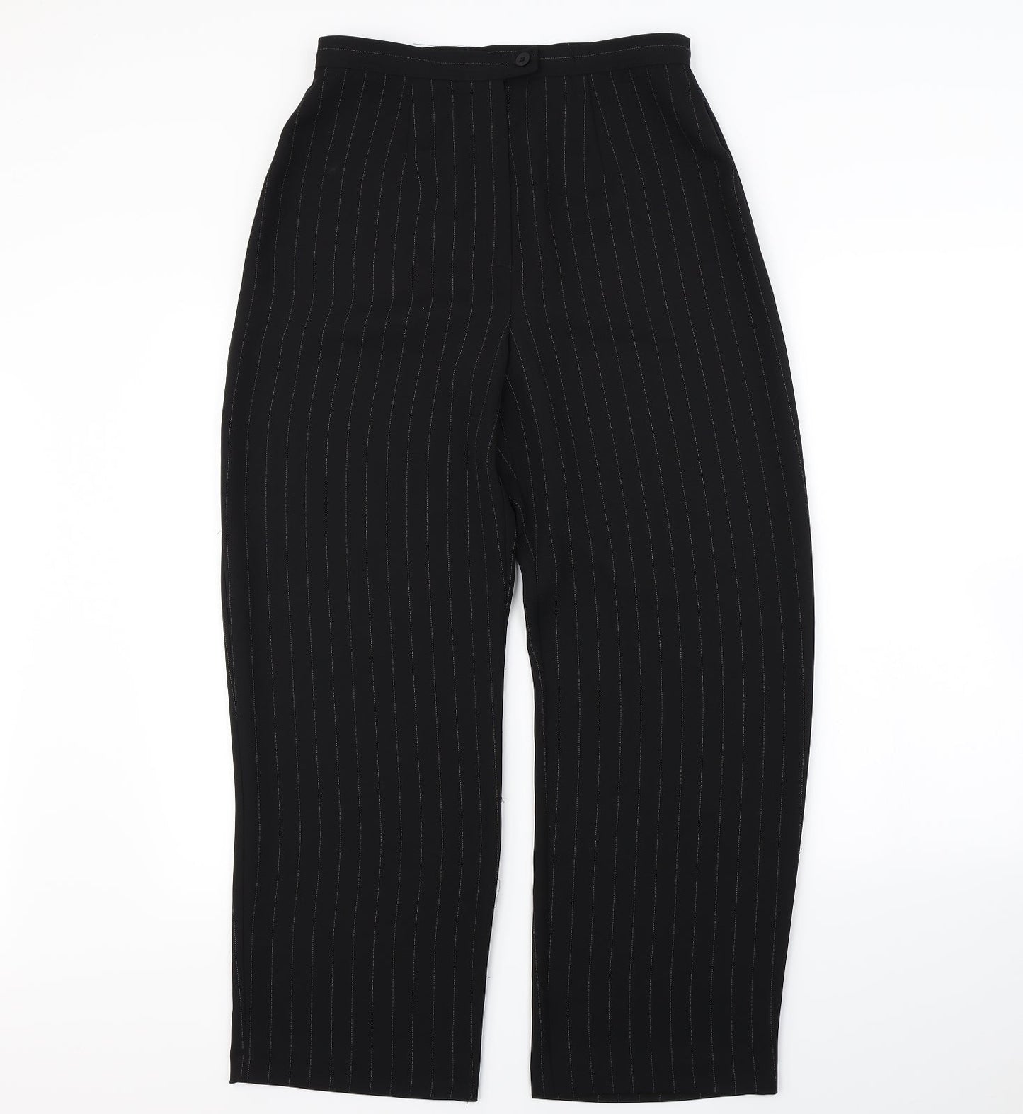 Richards Womens Black   Dress Pants Trousers Size 14 L28 in