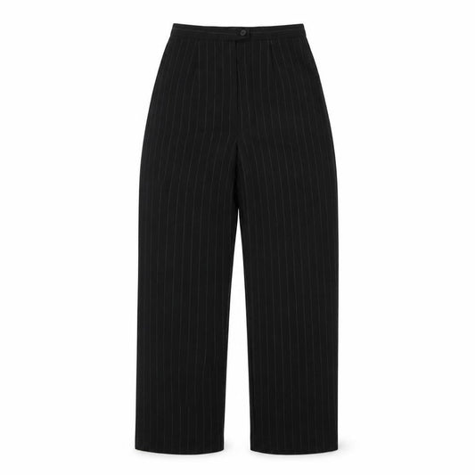 Womens UK Size 14 Richards Regular Fit Dress Pants Black Trousers