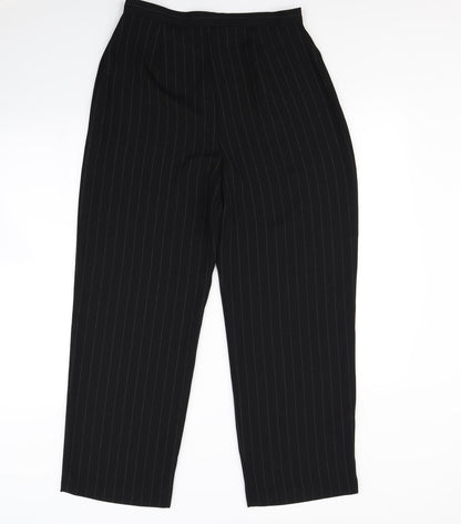Richards Womens Black   Dress Pants Trousers Size 14 L28 in