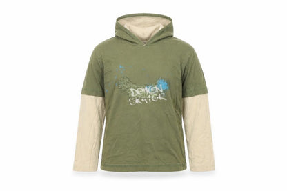 George Girls Green   Pullover Hoodie Size 6 Years