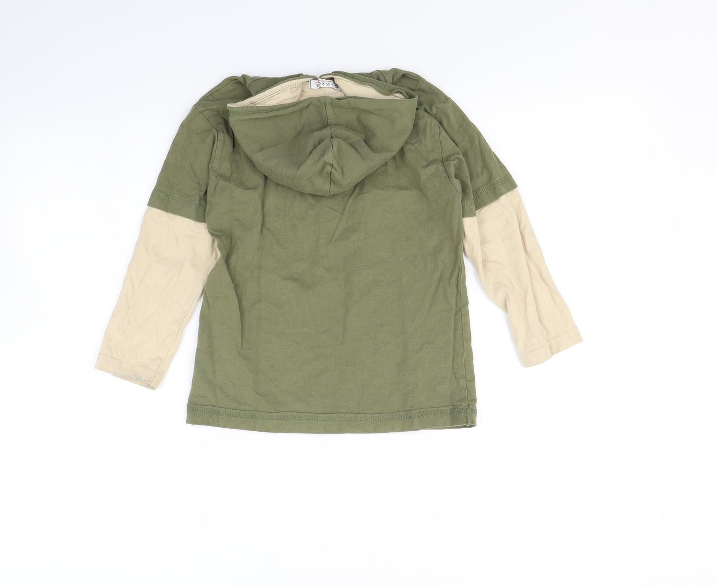 George Girls Green   Pullover Hoodie Size 6 Years