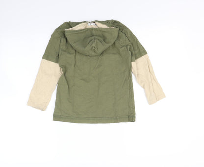 George Girls Green   Pullover Hoodie Size 6 Years