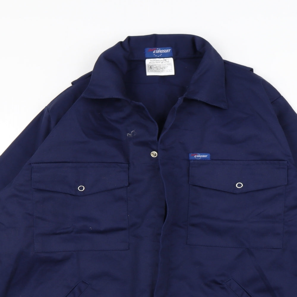 Mens UK Size M Eurostar Blue Jacket