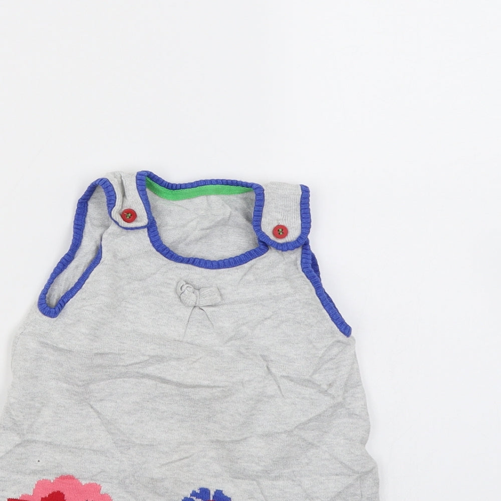 M&S Girls Grey   Fit & Flare  Size 18-24 Months