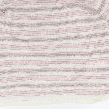 EWM Womens Multicoloured Striped  Pullover Jumper Size 14
