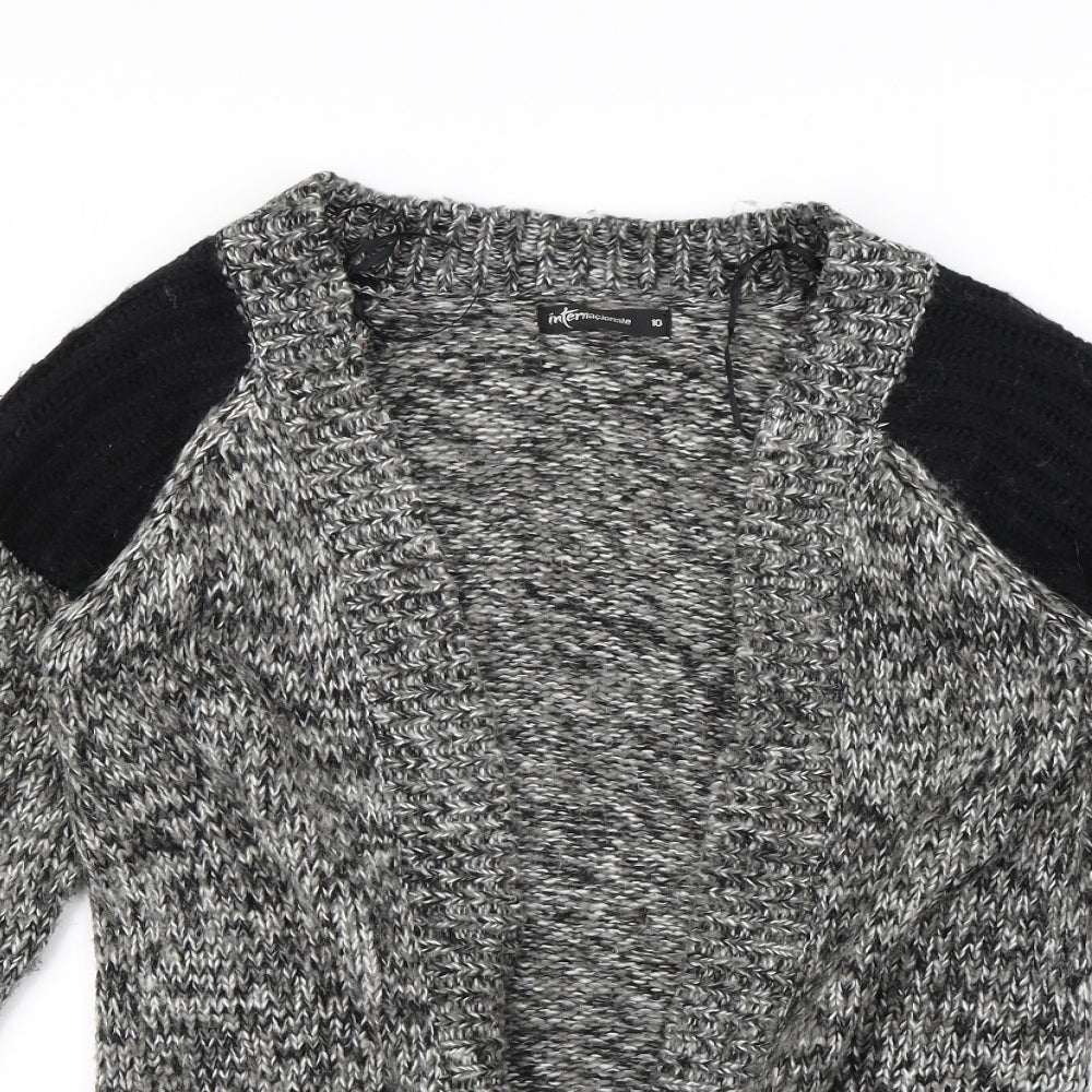 Internacionale Womens Black   Cardigan Jumper Size 10