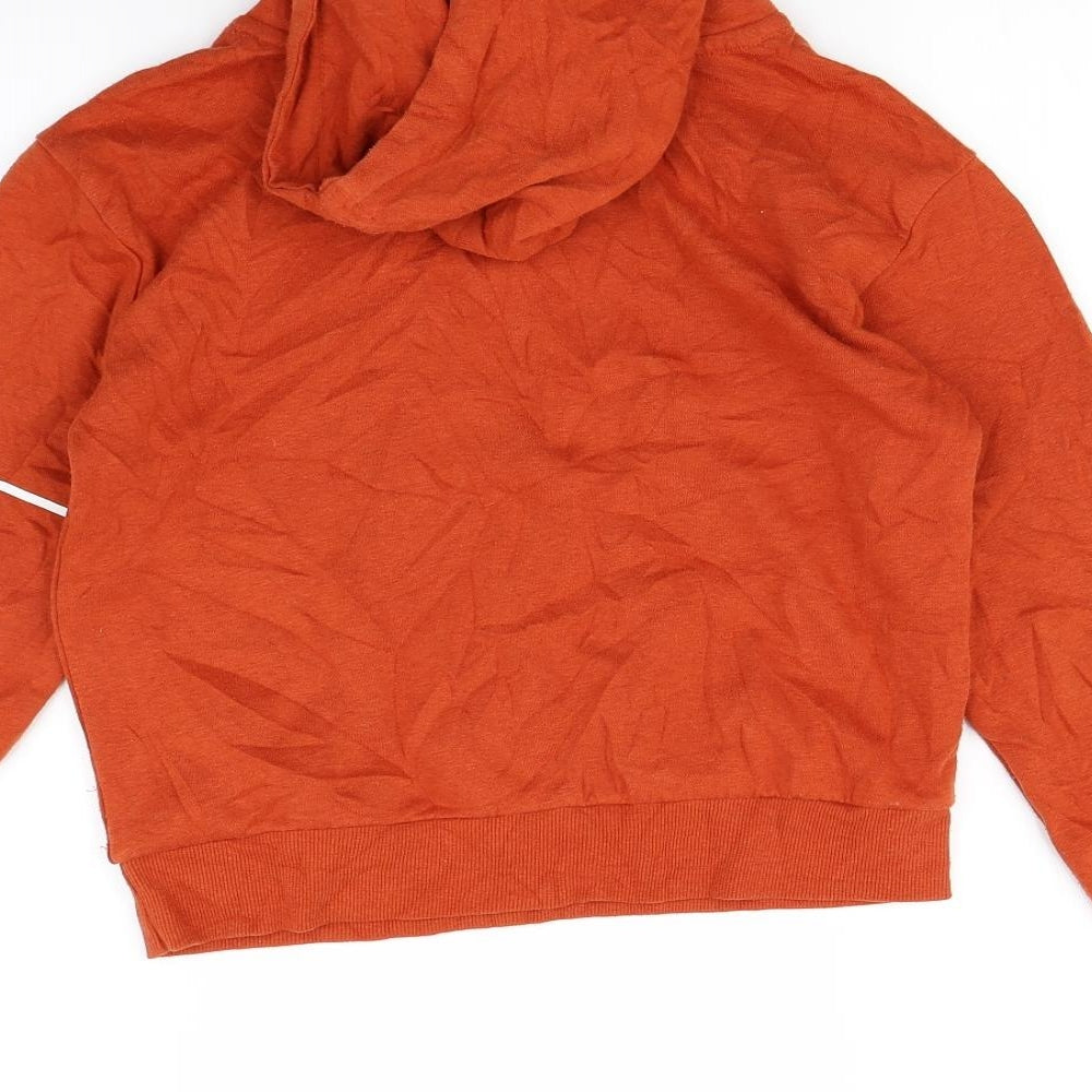 New Look Boys Orange   Pullover Hoodie Size 10 Years