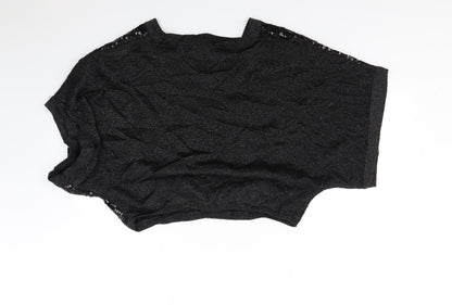 Oasis Womens Black   Cardigan Jumper Size M