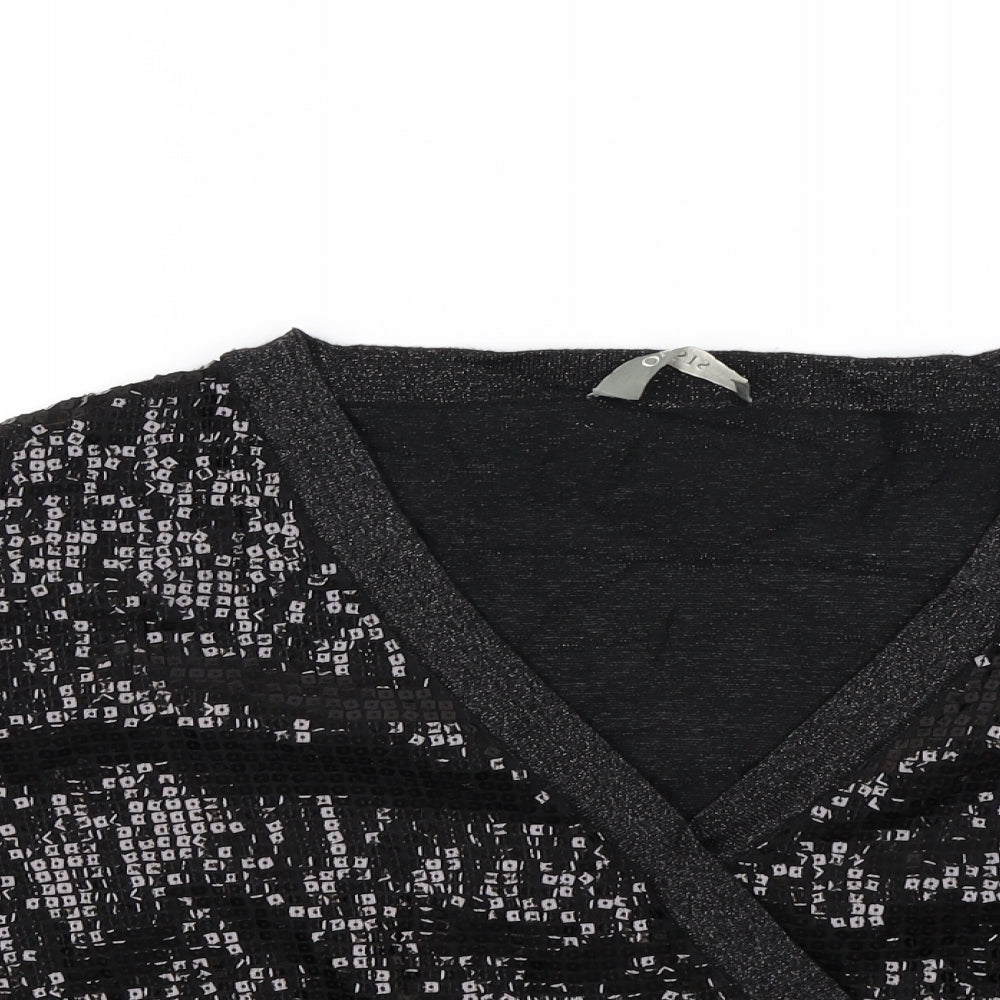 Oasis Womens Black   Cardigan Jumper Size M