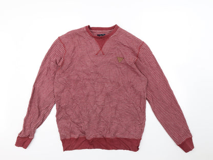 Proline Mens Multicoloured Striped  Pullover Jumper Size L
