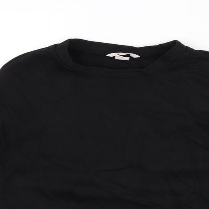 H&M Womens Black   Pullover Jumper Size XS