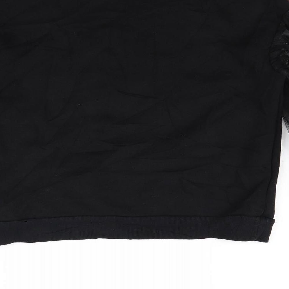 H&M Womens Black   Pullover Jumper Size XS
