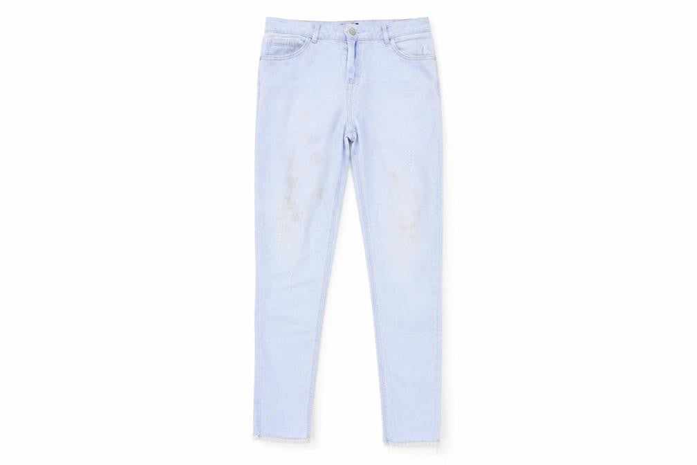 Womens UK Size 12 Denim Regular Fit Skinny Blue Jeans