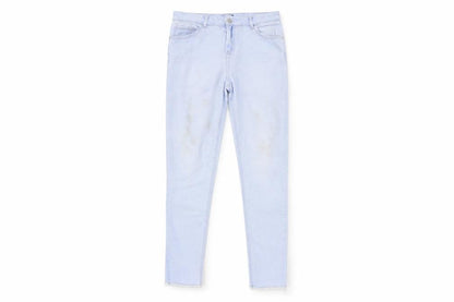 Womens UK Size 12 Denim Regular Fit Skinny Blue Jeans