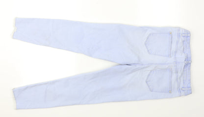 Womens UK Size 12 Denim Regular Fit Skinny Blue Jeans
