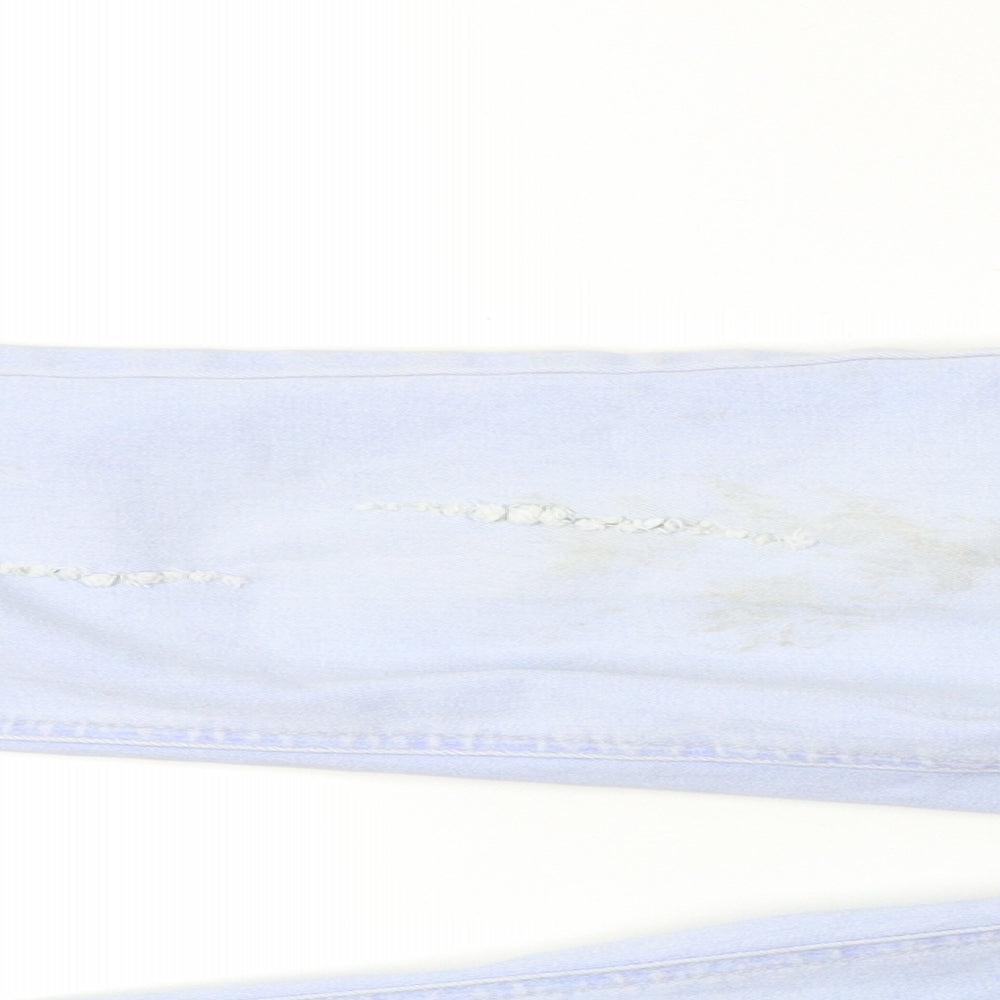 Womens UK Size 12 Denim Regular Fit Skinny Blue Jeans