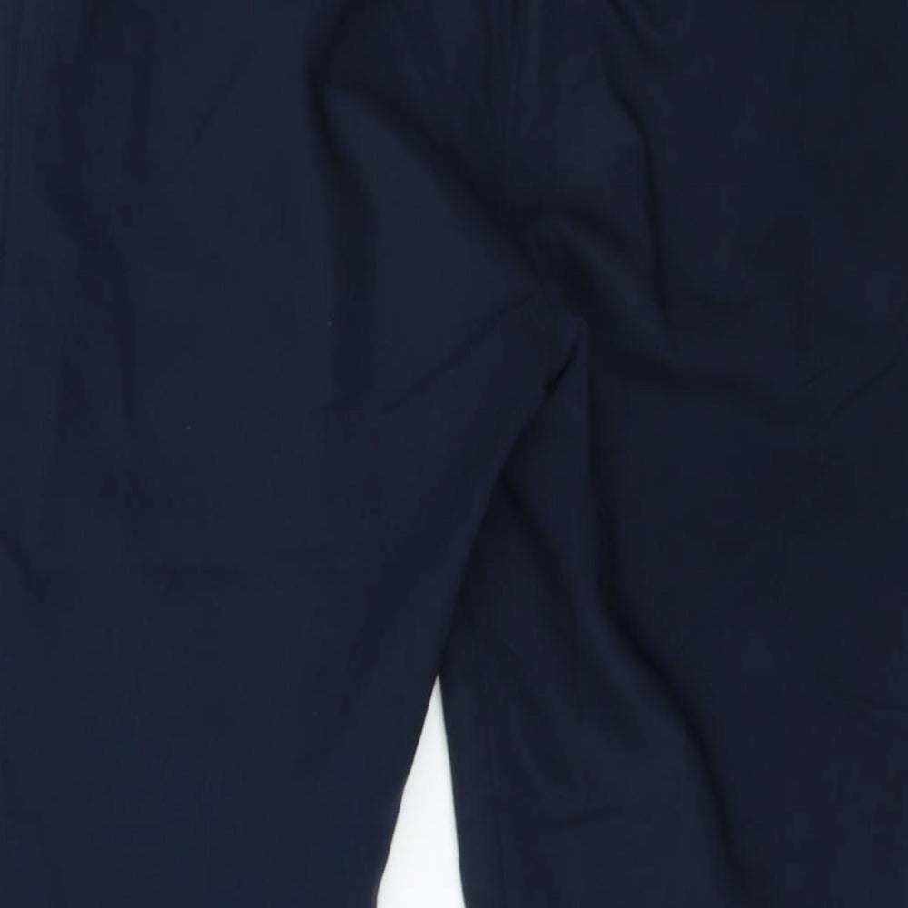 Womens UK Size 6 H&M Regular Fit  Blue Trousers