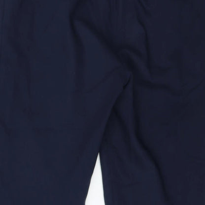 Womens UK Size 6 H&M Regular Fit  Blue Trousers