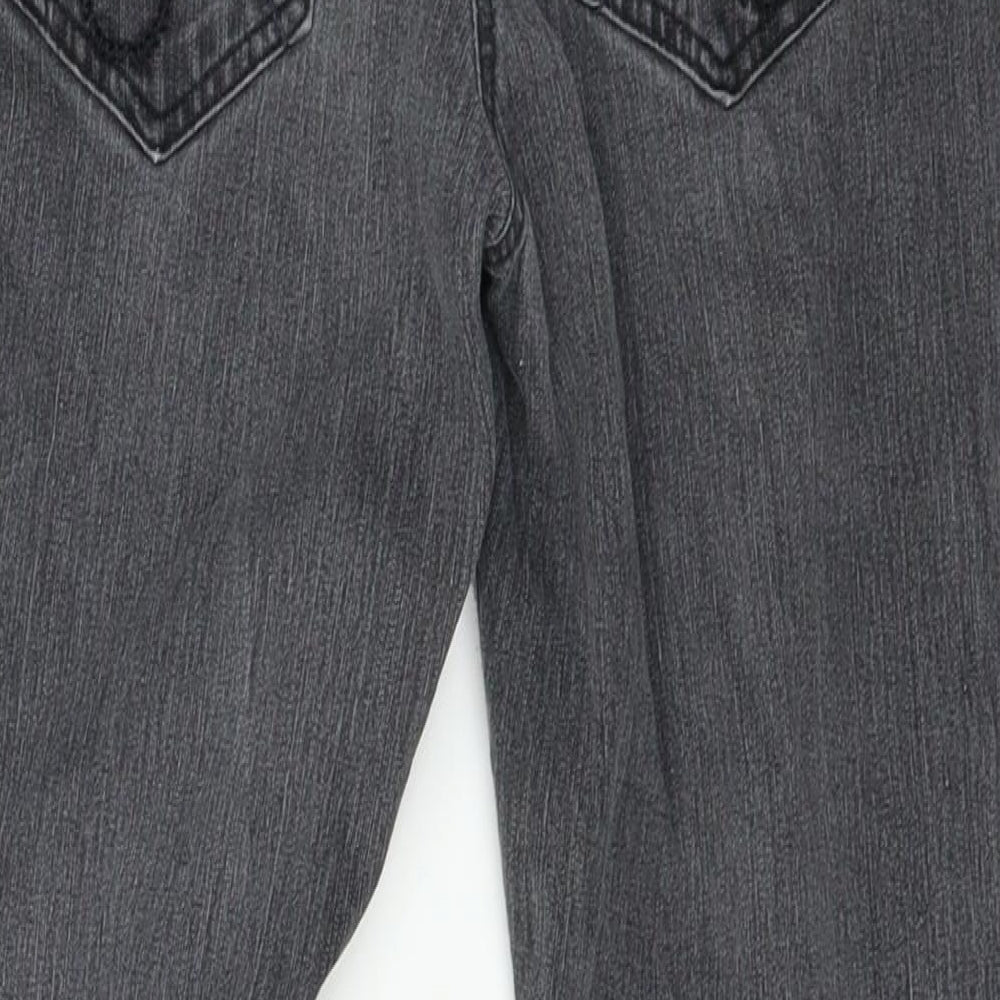 Cherokee Womens Grey  Denim Bootcut Jeans Size 8 L25 in