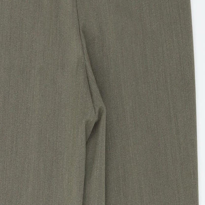 Womens UK Size 10 Marks and Spencer Regular Fit  Beige Trousers