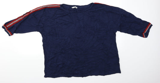 TU Womens Blue   Basic Blouse Size 20