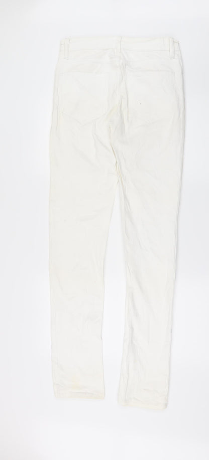 Cubus Womens White   Straight Jeans Size 36 L34 in - Zip