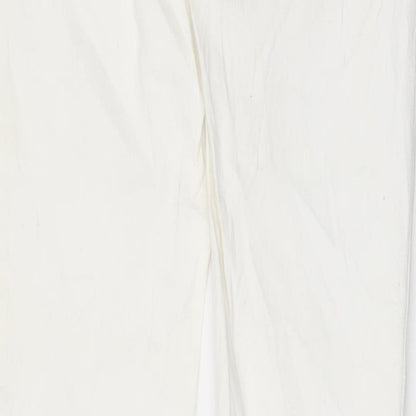Cubus Womens White   Straight Jeans Size 36 L34 in - Zip