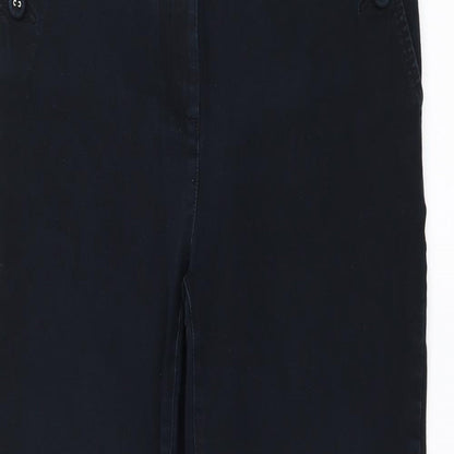 Maine Womens Blue   Straight Jeans Size 12 L26 in - Zip