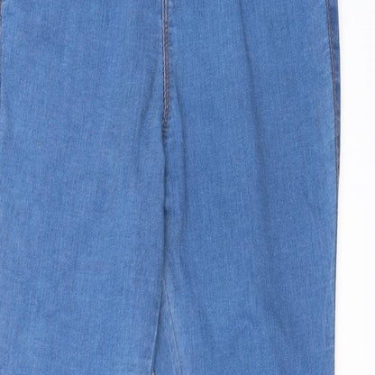 Denim & Co. Womens Blue   Jegging Jeans Size 6 L26.5 in
