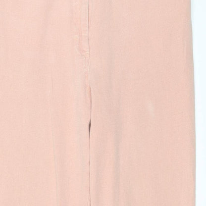 Pantalon Chameleon Womens Pink   Straight Jeans Size 12 L27 in - Salmon